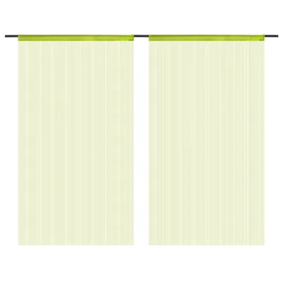 Immagine prodotto di 2 Pz Tende a Fili 140x250 cm Verdi
