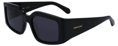 Immagine prodotto di Salvatore Ferragamo SF1101S NERO/VERDE 54/18/140 Occhiali da sole unisex