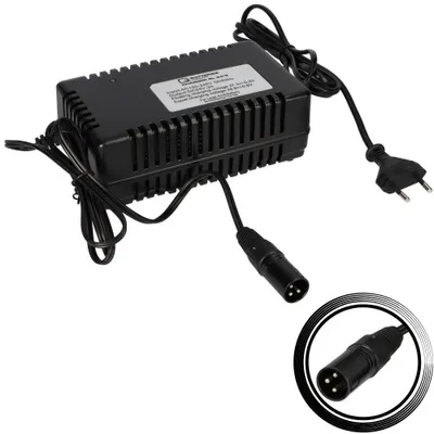 Produktbild von Q-Batteries BL 24-3 Ladegerät XLR-Stecker für Bleiakkus 24V - 3A Ladestrom IU0U Ladekennlinie