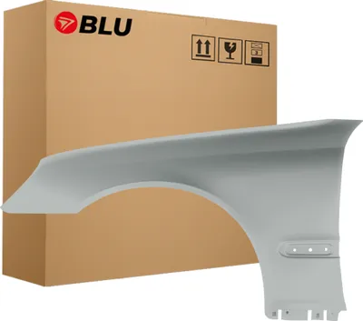 Immagine prodotto di BLU Parafango compatibile con Mercedes C W203 775 Sinistra Silber IridiumSilber | 2000-2007 | Anteriore | Verniciato | Pronto per il montaggio | Acciaio