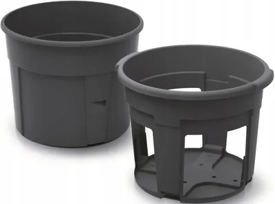 Produktbild von Prosperplast Kartoffeltopf 29,5cm Kunststoff Anthrazit