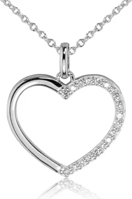 Produktbild von LUISIA Halskette mit Herz Anhänger 67090 | 925 Silber (45 cm Länge)