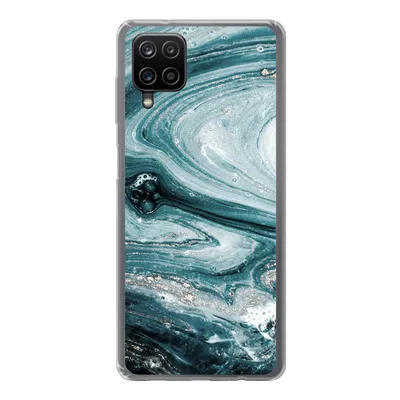Produktbild von MuchoWow® Handyhülle Schutzhülle Hülle für Samsung Galaxy A12 Marmor - Mineralien - Naturstein Silikon Softcase Handy Hülle - Bild
