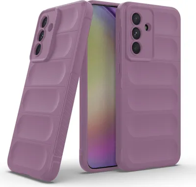 Produktbild von Handy Hülle für Samsung Galaxy A36 5G Grip Case Cover Schutzhülle Softgrip Farbe: Violett