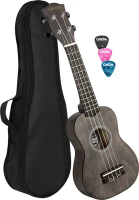 Produktbild von Cascha HH 3960 Black Sopran Ukulele
