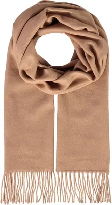 Produktbild von FRAAS Schal Cashmink® Scarf with Fringes Camel beige