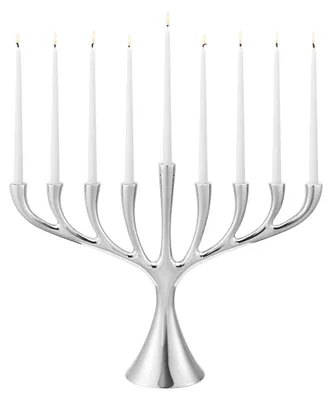 Productafbeelding van Georg Jensen COBRA menorah, kandelaar, roestvrij staal, spiegel, klein, artikelnummer 10019312