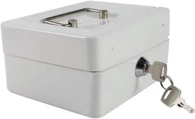 Productafbeelding van Draagbare Mini Spaarpot Kluis met Slot en Twee Sleutels voor Thuisgebruik