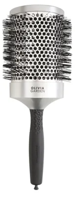 Immagine prodotto di Olivia Garden Essential Blowout Classic Silver 85 mm kartáč na vlasy