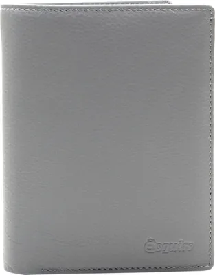 Zdjęcie produktu dla Skórzany portfel Esquire Viktoria Wallet Grey szary