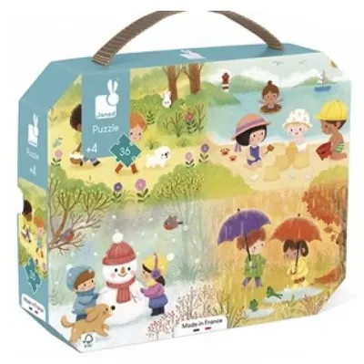 Image de Janod Puzzle les saisons 36 pieces