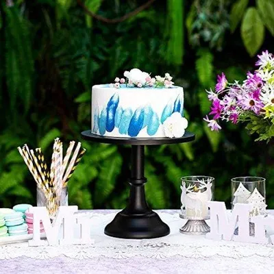 Produktbild von Famanu Metallständer für Kuchen und Cupcakes - 25 cm Durchmesser, 22 cm Höhe