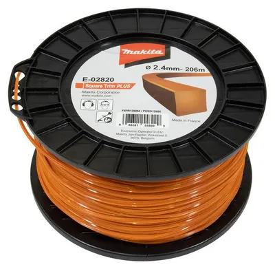 Image de Fil carré Square Trim+ MAKITA E-02820 2,4mm x 206m