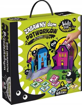 Immagine prodotto di I bambini amano i mostri, casa dei divertimenti 82704