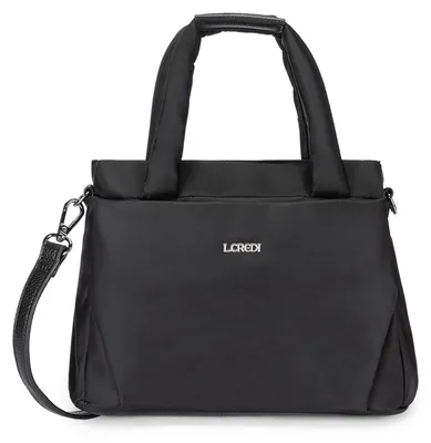 Image de L.CREDI sac à main sac à épaule bandoulière Savita Handbag Black noir