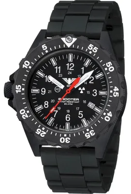 Produktbild von KHS - Armbanduhr - Herren - Shooter MKII NEOCARB®-Band Schwarz - KHS.SH2OT.NCB