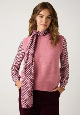Produktbild von MORE & MORE Printed Scarf 3819 threetone p 0