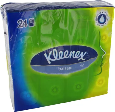Produktbild von Kleenex Balsam, 1 Stück(e), Unisex, 24 Blätter, Polybag