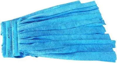 Produktbild von Nasswischmopp blau 250 g Fransen Ultramikrofaser