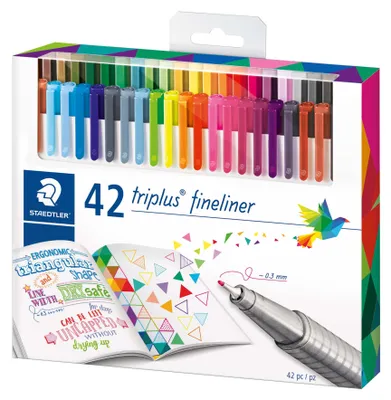 Image de STAEDTLER® 334 C42 fineliner triplus 42ST