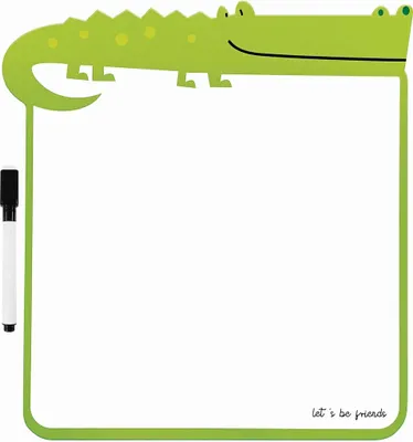 Produktbild von Interdruk Trocken abwischbare Weißwandtafel Whiteboard BeBe Krokodil