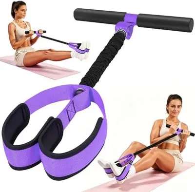 Produktbild von Neues Modell Bauchtrainer, Bruchfest Fußpedal Trainer, Bauchtrainer für Zuhause Maximale Belastbarkeit 22 kg, Fußpedal Trainer Geeignet für Zuhause, Outdoor und Fitnessstudio