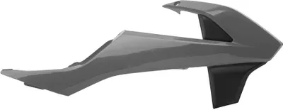 Produktbild von POLISPORT Kühlerspoiler seitlich - Schwarz/Grau