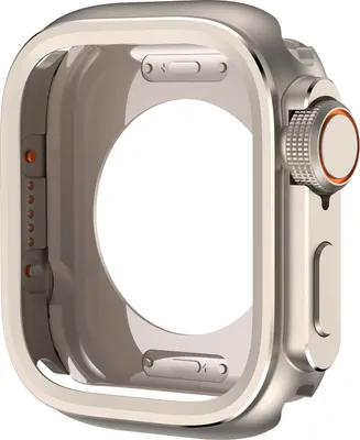 Zdjęcie produktu dla INF Wytrzymała metalowa obudowa do Apple Watch Series 10 46mm Srebro
