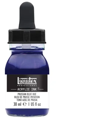 Obrázok produktu pre Liquitex Atrament PREUßISCHBLAU 30ml Akryl Airbrushfarbe 4260320