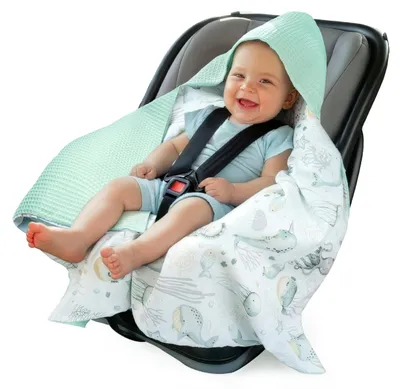 Immagine prodotto di Coperta protettiva per seggiolino auto per bambini, adatta per tutto l'anno, universale, 85 x