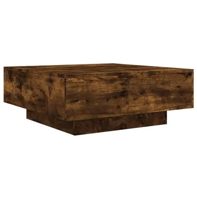 Obrázek produktu pro vidaXL Konferenční stolek kouřový dub 80x80x31 cm materiál na bázi dřeva