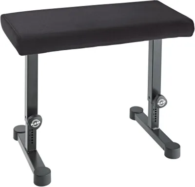 Zdjęcie produktu dla König & Meyer 14086.019.55, Ławeczka dla muzyków, Pianino, Czarny, Obite siedzisko, Tkanina, Czarny