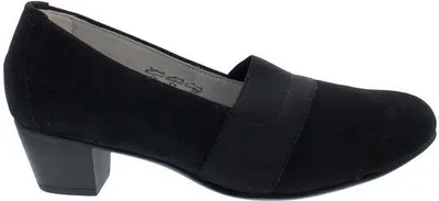 Produktbild von Waldläufer Hilaria, Pumps, Nubukleder, Schwarz, Weite H 358505-162-001 41