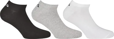 Obrázek produktu pro Ponožky Fila Sneaker 3-pack Wht-gry-blk Mix 43-46 - 43/46
