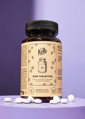 Produktbild von KoRo | Zink Tabletten 365 Stück