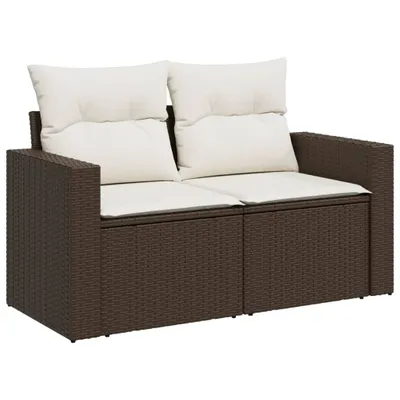 Zdjęcie produktu dla VidaXL 366209, 2 siedz., Kremowy, 110 kg, 1310 mm, 620 mm, 690 mm