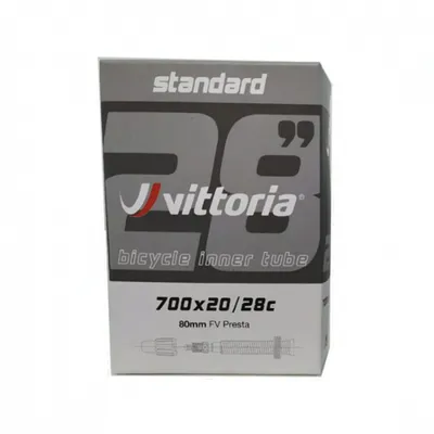 Zdjęcie produktu dla Dętka rowerowa Vittoria Standard 700 x 20/28c, Presta 80 mm