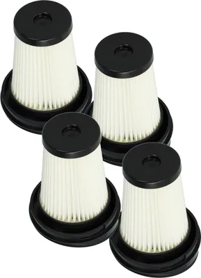Produktbild von vhbw 4x Flachfaltenfilter kompatibel mit Grundig Domo 21.6V, GMN9083, GMS2500, Cyclonic 21.6V, GMN9082, GMN9080, GMN9081 Handstaubsauger, Staubsauger