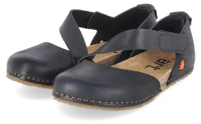 Produktbild von Art Damen Spangenballerinas CRETA Schwarz Glattleder Größe: 36