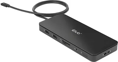 Produktbild von Club 3d Csv-1581 Thunderbolt 4 11 In 1 Hub Durchsichtig  Durchsichtig One Size