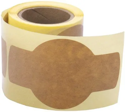 Produktbild von Famanu Kraftetiketten für Gläser - 100 Praktische Selbstklebende Etiketten - 100 x 58 mm