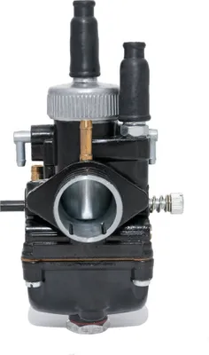 Immagine prodotto di Carburatore MXT Racing 21mm, modello PHBG, colore nero, con getto principale, strozzatore manuale da 41 mm e adattatore