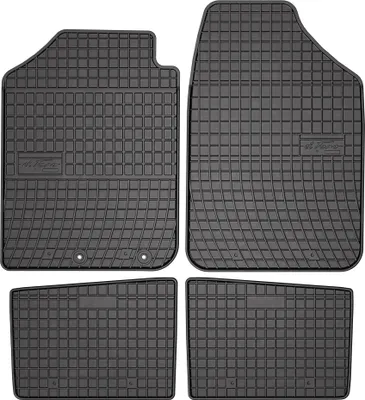 Image de OMAC Tapis de sol pour Dacia Spring 2021-2026 noir 4 pièces en Caoutchouc