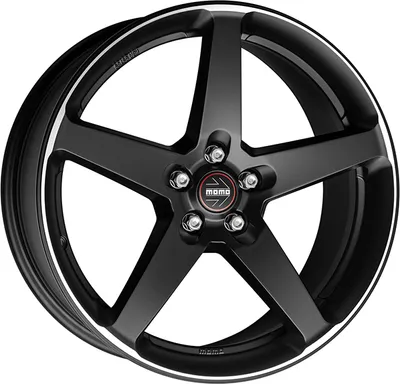Immagine prodotto di Cerchi in lega MOMO Five 8x18 5x112 ET 42 NERO OPACO LUCIDO