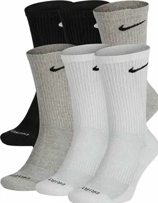 Immagine prodotto di Nike EVERYDAY PLUS CUSHIONED CREW (6 PAIA) NERO S