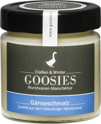 Produktbild von Gänseschmalz natur Goosies 0,15 kg