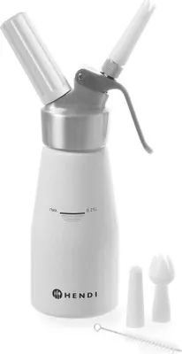 Produktbild von Dávkovač smetany Kitchen Line, bílý, HENDI, Kitchen Line, 0,25 l, ⌀80x(V)200mm