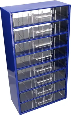 Produktbild von KOTARBAU® Kleinteilemagazin Metall 8G Sortierkasten Teilebox Aufbewahrungsbox für Kleinteile
