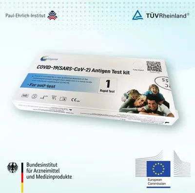 Produktbild von 1 Stück eDiagnosis Antigen Schnelltest Covid-19, Selbsttest für Privatpersonen - kein Schnelltest für den professionellen Gebrauch - Device ID 2098