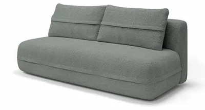 Immagine prodotto di Divano letto con contenitore, modello Lento, colore grigio fumo